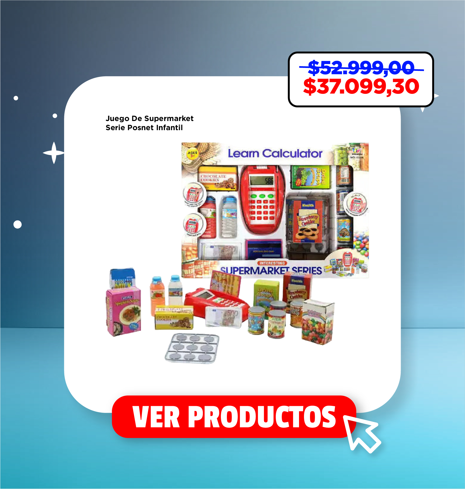 Juego De Supermarket Serie Posnet Infantil